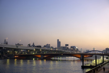 Fototapeta premium 隅田川 夕景