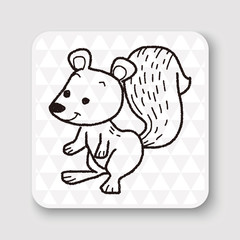 squirrel doodle