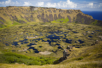 Rano Kau volcano