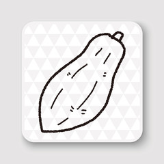 papaya doodle
