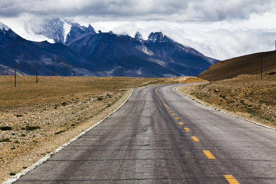 Road in Tibet, China