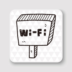 wifi board doodle