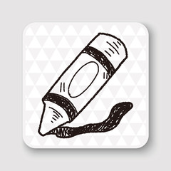 Crayon doodle