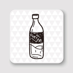 sport water drink doodle
