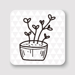 plant doodle