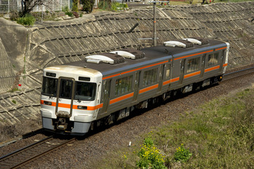 Naklejka premium 高山本線・各駅停車
