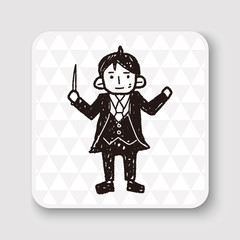 conductor doodle