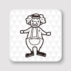 clown doodle