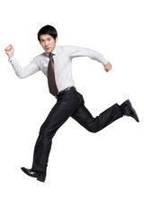 Businessman Running