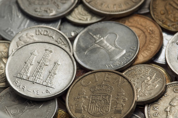 Heap of coins