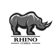 Rhino for the symbol, logo, labels.