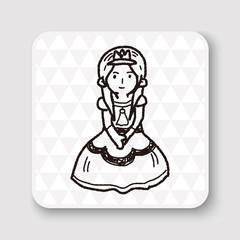 princess doodle