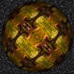 Abstract decorative sphere, ball - pattern