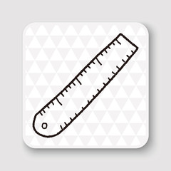 ruler doodle