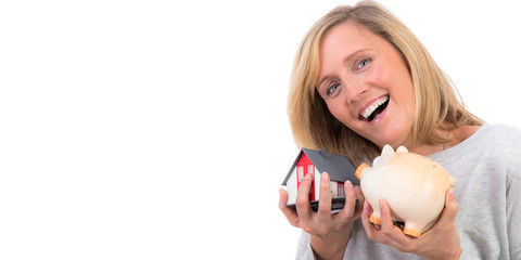 frau hat immobilien angebot bekommen