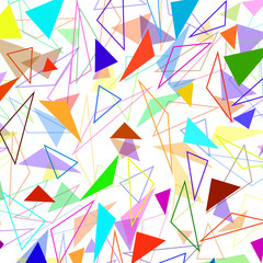 Abstract geometric background with triangles. Modern style. Vector illustration. Eps 10