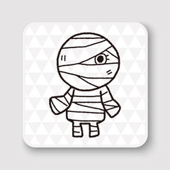Mummy doodle