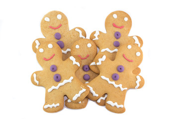 Divertenti biscotti di Natale a forma di omino