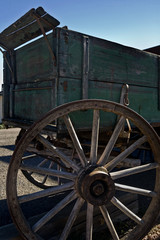 Fototapeta na wymiar Antique wagon in Arizona