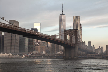 Fototapeta na wymiar Brooklyn Bridge