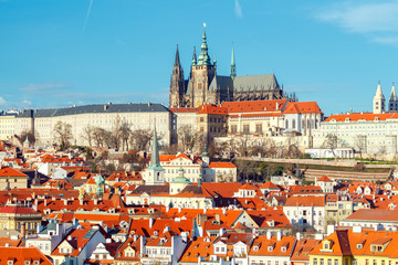 Obraz premium Prague. St. Vitus Cathedral.