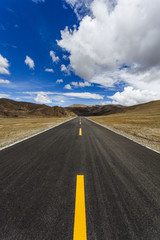 Road in Tibet, China