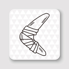 Boomerang doodle