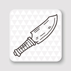 knife doodle