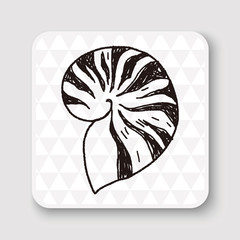 Shell doodle