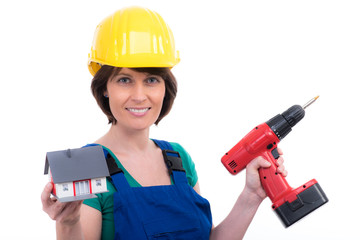 Heimwerkerin baut ihr Eigenheim um