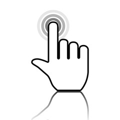 Black hand icon