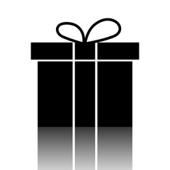 vector gift box icon