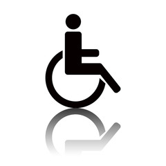 Disabled black icon