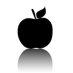 Apple. Vector icon