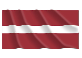 Latvia Flag