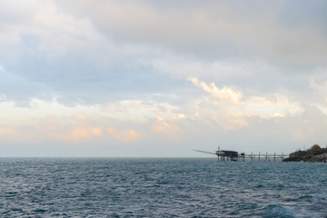 Costa dei trabocchi d'inverno