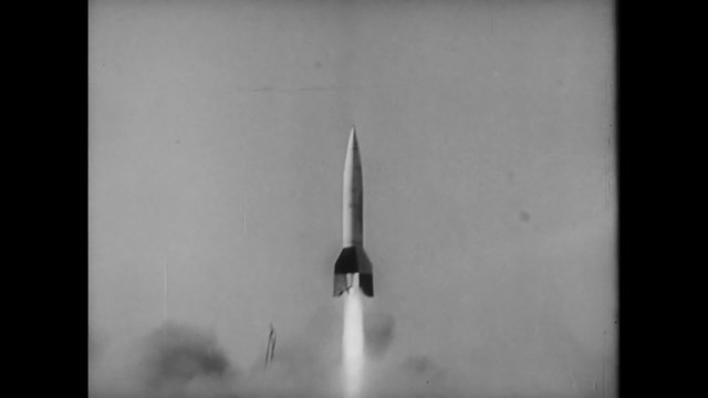 V-2 missile launch, World War II