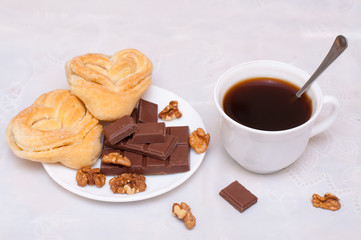 sweet and coffee