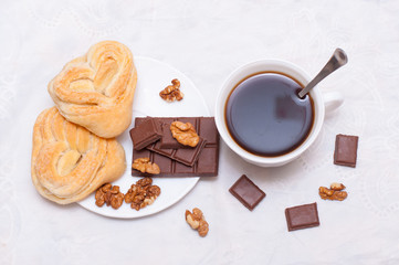 sweet and coffee