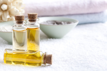 Essential oil in vials