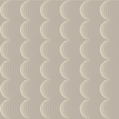 Seamless geometric pattern Abstract vector wave beige background