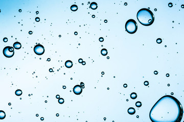 Bubble abstract water gel texture.