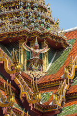 Naklejka premium Buddhist temple in Thailand