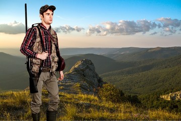 Naklejka premium Hunting.