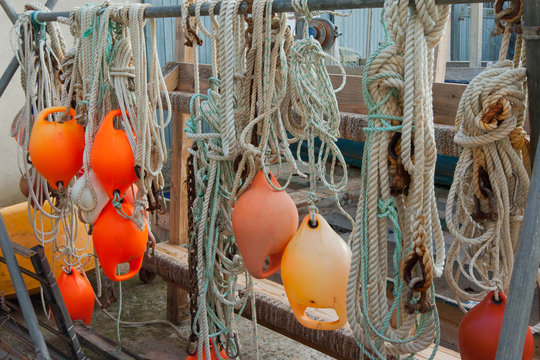 Bouys and ropes