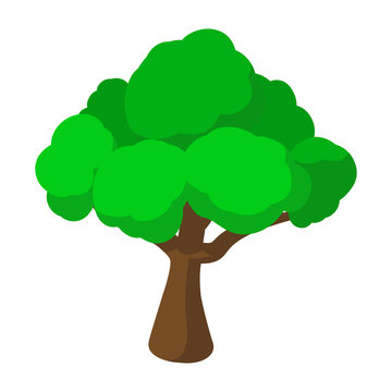Tree cartoon icon
