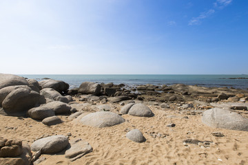 Seashore in Sanya, China