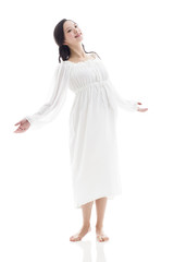 Portrait of elegant pregnant woman