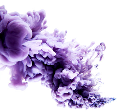 purple abstract art © Zdenka Darula