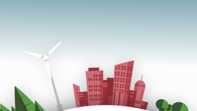 motion graphics infographics animation energy electricity nature renewable wind